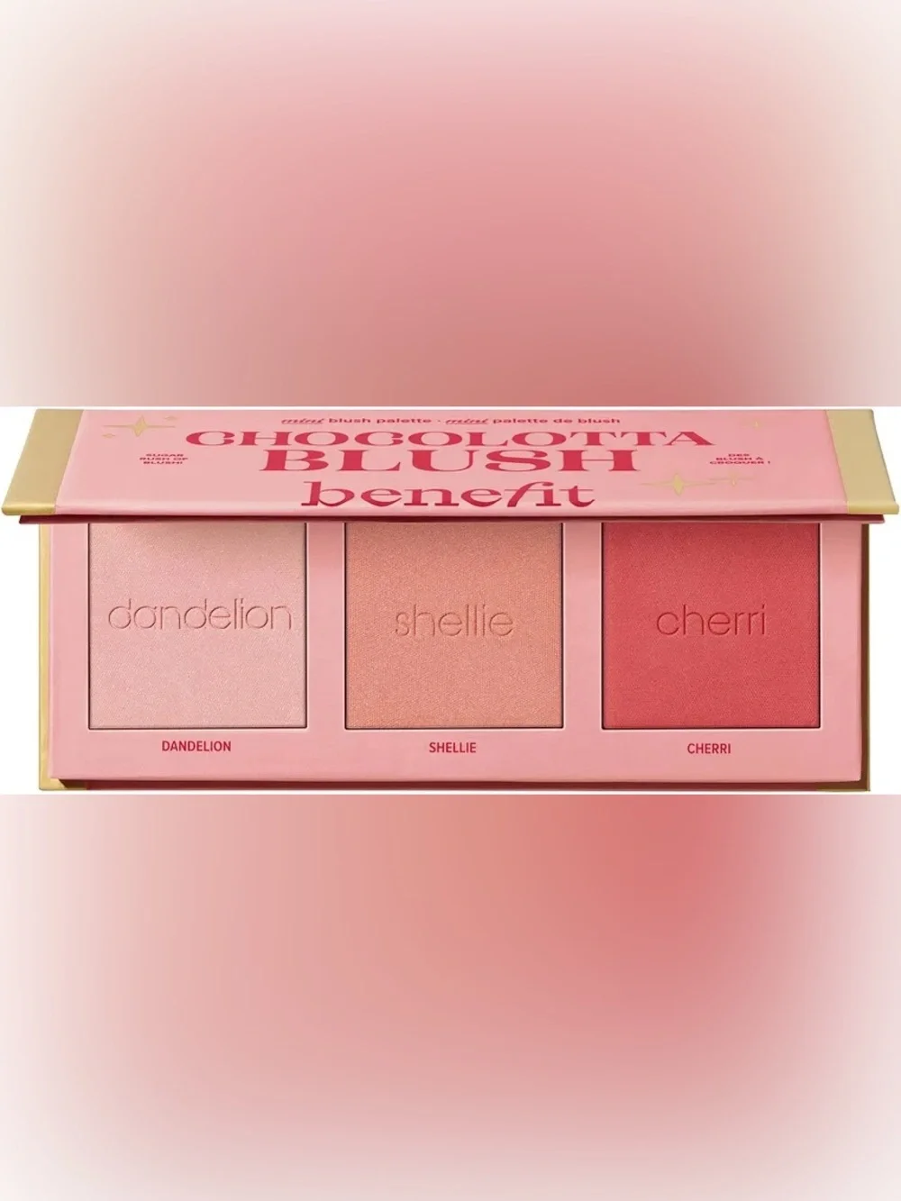 BENEFIT COSMETICS LIMITED EDITION CHOCOLOTTA BLUSH SET